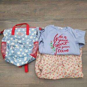 Cath Kidston Cath Kids Dresses/ Tunic 7-8 years AND Backpack ALL IN ONE SALE!